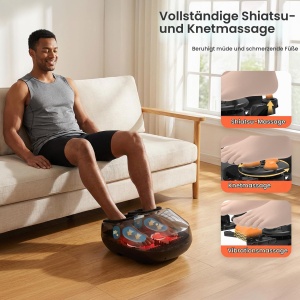 Dispozitiv de Masaj pentru Picioare COMFIER, cu Calorifer, 3 Moduri de Vibratie - Img 2