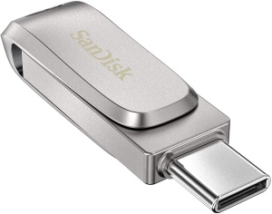 Dispozitiv de Stocare SanDisk Ultra Dual Drive Luxe 1TB, USB Type-C si Type-A, Metal - Img 3