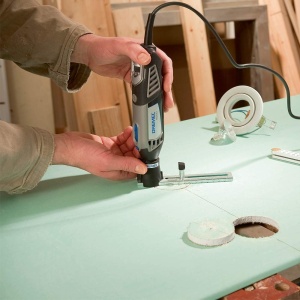 Dispozitiv de taiere cercuri Dremel 678-01, 1.9-30.5 cm, constructie din otel - Img 4