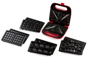 Dispozitiv Multifunctional 5-in-1 DOMO DO9242W - Sandwichmaker, Waffeleisen, Donut Maker - Img 7
