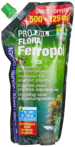 Dizolvator pentru plante JBL PROFLORA Ferropol 500125 ml, nutrienti pentru acvarii de apa dulce