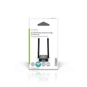Dongle Wi-Fi Nedis AC1200, Dual Band 2.45 GHz, USB 3.0, 1200 Mbps - Img 4