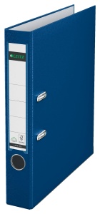 Dosar cu mecanism 180 Leitz 10155035, 5 cm, capacitate 350 foi, albastru