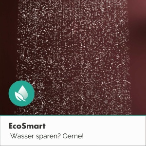 Dus cu cap de dus hansgrohe Raindance Alive Q, EcoSmart, 340x210 mm, Crom - Img 3