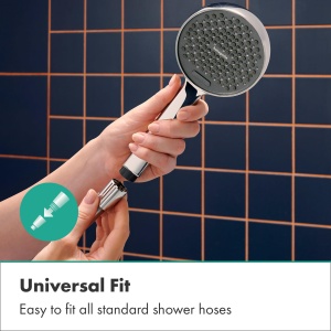 Dus cu doua straluciri hansgrohe Activera Select S, 8 lmin, crom - Img 6