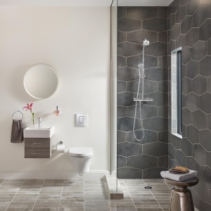 Dus cu mana Grohe Tempesta Cosmopolitan 100, 4 moduri de jet, crom - Img 3