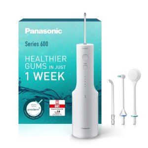 Dus cu ultrasunete Panasonic EW-DJ67, capacitate 200 ml, 5 trepte de presiune, alb