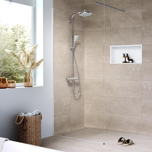 Duschrinne befliesabila hansgrohe RainDrain Compact 700, otel inoxidabil, instalare ultraflata - Img 2