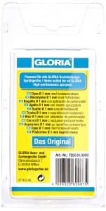 Duza de stropire GLORIA G-H 49-55 din alama, 1 mm, unghi de stropire 55 - Img 2