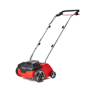 Einhell Scarificator-aerator cu acumulator GC-SC 36/31 Li-Solo Power X-Change (litiu-ion, 36 V, latime de lucru 31 cm, combinatie 3 in 1, rola cutit cu rulmenti cu bile cu 8 lame, fara baterie si incarcator)