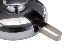 Eiseimer APS 1,3 l cu Abtropfgitter si Zanga, 15,5 x 15 cm, Inox si Plastic - Img 4