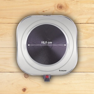 Electrocuptor Beper P101PIA100, 1500 W, Gusseisen, 5 trepte temperatura - Img 3