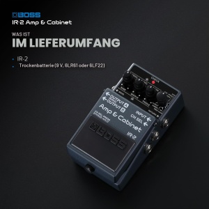 Emulator amplificator BOSS IR-2 cu 11 tipuri de amplificatoare si efecte stereo - Img 3