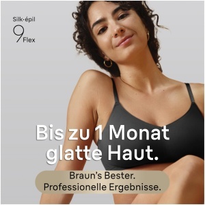 Epilator Braun Silkepil 9 Flex, 360 Flexibil, Auriu, Cu Trimmer - Img 2