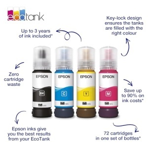 Epson EcoTank 104 Multipack Tinte Originale 4 Culori - Img 2