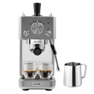 Espressor Breville Barista Slimline VCF185X 15 bar Spumator lapte integrat Argintiu