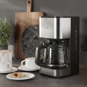 Espressor cafea AEG Deli 3 CM3-1-3ST, 12 cesti, 11000 W, finisaj metalic - Img 5