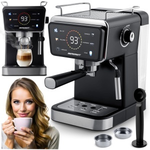 Espressor cafea Berdsen - 1,5 L, 1350 W, 20 Bar, Negru