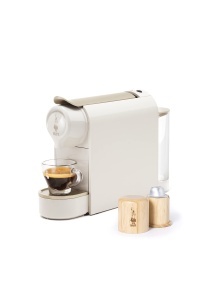 Espressor cafea Bialetti Gioia, 500 ml, supercompact, din plastic reciclat, Taupe