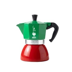 Espressor cafea Bialetti Moka Induction Tricolore, 4 cesti, inox si aluminiu