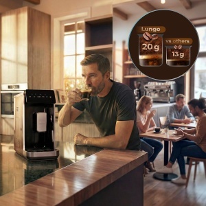 Espressor cafea Cecotec Cremmaet Lungo Steam, 19 bar, rezervor 2L, rasnita 280g - Img 4