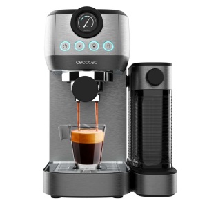 Espressor cafea Cecotec Power Espresso 20, 1350 W, rezervor lapte 700 ml