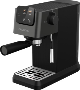 Espressor cafea Grundig KSM 4330, 1628 W, 15 Bar, ArgintiuNegru