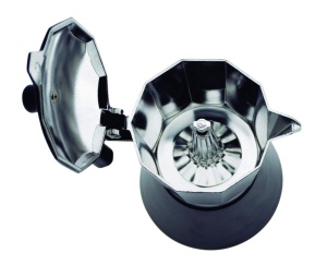 Espressor cafea Jata CFI9, capacitate 9 cesti, inductie, aluminiu, negru - Img 3