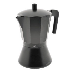 Espressor cafea Jata Hogar CFI6, 6 cesti, aluminiu, negru