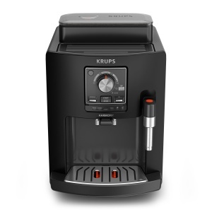 Espressor cafea Krups Harmony EA5088E0, 4 specialitati, functie spumare lapte, compact, negru - Img 2