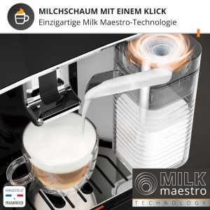 Espressor cafea KRUPS Sensation Milk EA912E, 6 specialitati, tehnologie Milk Maestro - Img 5