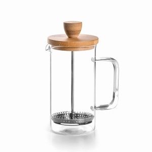 Espressor cafea Lacor 62163, capacitate 0,35 litri, din inox si borosilikat
