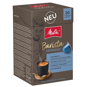 Espressor cafea Melitta Barista, 20 capsule, compatibil cu Nespresso, aromat
