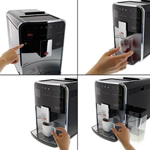 Espressor cafea Melitta Barista T Smart, 18 variante, cu sistem de lapte, argintiunegru - Img 5
