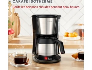 Espressor cafea Moulinex Subito FT5S2DE0, 0.9 l, 12 cesti, cu termos - Img 6