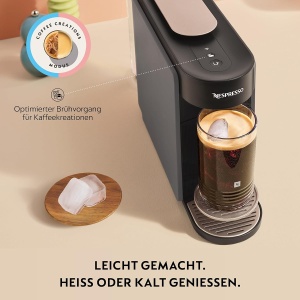 Espressor cafea Nespresso Delonghi Vertuo Up, 1.4L, 5 dimensiuni, gri - Img 3