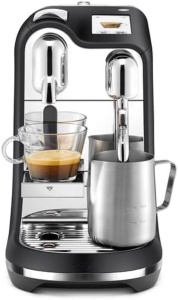 Espressor cafea NESPRESSO SAGE Creatista Pro, Negru, 2 cappuccinos in 75 secunde