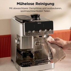 Espressor cafea Ninja Luxe Cafe Mini 2-in-1, cu mojar integrat si spumator de lapte - Img 9