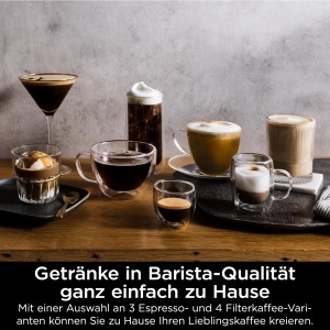 Espressor cafea Ninja Luxe Cafe Premier 3-in-1, Metallic Grau, 25 setari macinare - Img 4