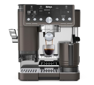 Espressor cafea Ninja Luxe Pro ES701EUBR, 3-in-1, cu sistem de spumare