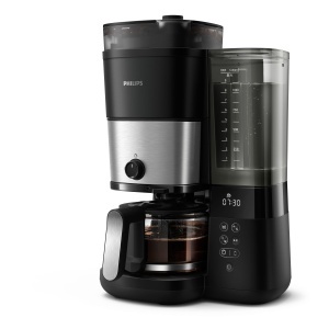 Espressor cafea Philips All-in-1, 1,25 L, Negru