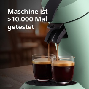 Espressor cafea Philips Senseo Original Plus, 1-2 cesti, tehnologie Coffee Boost, verde - Img 4