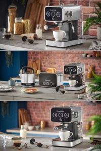 Espressor cafea Russell Hobbs Distinction 15 Bar, inox, negru - Img 5
