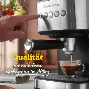 Espressor cafea Russell Hobbs Heaton 28700-56, 15 bar, 1.5l, inox - Img 5