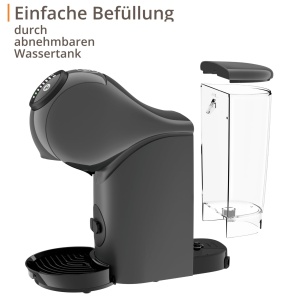 Espressor capsule Krups NESCAFE Dolce Gusto Genio S KP243B 15 bar ultra compact Anthracit - Img 6