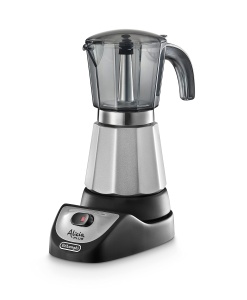 Espressor electric DeLonghi Alicia Plus EMKM6B 550W argintiu-negru 3-6 cesti