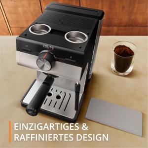 Espressor Krups XP381B10 15 bar GreyCreme Design elegant si functie de spumare - Img 5