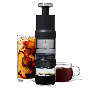 Espressor manual OXO Brew Rapid Brewer, filtru inox, compact si usor
