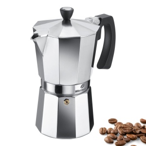 Espressor manual Westmark Brasilia 9 cesti aluminiu argintiu
