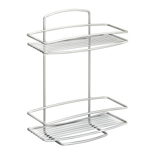 Etajera Metaltex Onda 460002 din metal 2 niveluri 26x11x35cm